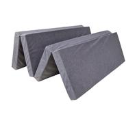 Colchón plegable de espuma cama invitados futon sillón adultos 200 x 90 x 8 cm