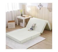 Colchón plegable de espuma viscoelástica para invitados, tapete portátil de camping, funda lavable, 150 x 200 x 10 cm, ideal para viajes, uso en el suelo y cama de invitados (gris oscuro)