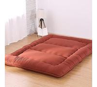 Colchón plegable, futón japonés, portátil, ligero, para uso doméstico, 120 x 200 cm, solución cómoda y versátil para dormir