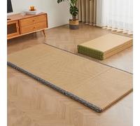 Colchón plegable japonés ligero de 5 cm de grosor, portátil y transpirable para sala de estar, dormitorio y estudio, color gris, 80 x 190 cm, ideal para comodidad y ahorro de espacio