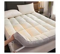 Colchón plegable japonés portátil de 4 pulgadas para adultos, color negro, 100 x 200 cm, solución cómoda para dormir para viajes y hogar