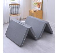 Colchón plegable para invitados, colchón portátil de camping, 5 cm/8 cm de grosor, cama de viaje lavable, colchón de suelo que ahorra espacio, 120 x 200 cm
