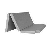 Colchón Plegable para Renault Trafic, Opel Vivaro y Nissan Primastar (2002-2014) - Carga/Comercial - 155x190x8 cm - Color Gris
