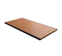 Colchón plegable Tatami silla con cojín de meditación de fibra de coco, cama portátil para invitados para yoga, colchón de futón tradicional y alfombra de área