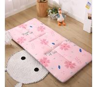 Colchón tatami japonés, colchón de suelo japonés, colchón de futón, colchoneta enrollable, súper suave, colchón de suelo grueso, colchón de dormitorio de estudiantes, ahorra espacio