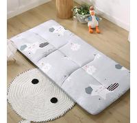 Colchón tatami japonés, colchón de suelo japonés, colchón de futón, colchoneta enrollable, súper suave, colchón de suelo grueso, colchón de dormitorio de estudiantes, ahorra espacio