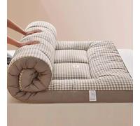 Colchón Tradicional Plegable portátil tamaño Queen, colchoneta de Camping de tamaño Completo para dormitorios de Estudiantes, colchoneta para Dormir para Invitados, sillón reclinable, sofá