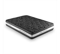 Colchón Viscoelástico 200x200 cm Ceramic - Altura +/- 26 cm - Tejido Stretch cerámico - Espuma Viscoelástica - Adaptabilidad progresiva - Descanso Cómodo y Reparador - Núcleo HR de Alta densidad