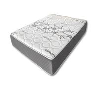 Colchón viscoelástico 30 cm alta gama, 105x190cm de alta firmeza con carbono-grafeno anti-stress
