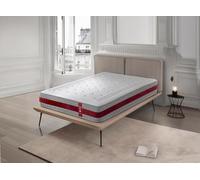 Colchón viscoelástico 90x200 cm Ruby Flex - Altura +/- 26 cm - Firmeza Media - Gran Adaptabilidad - Espuma FlexCel de Alta Densidad - Cara Invierno/Verano