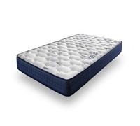 SonnoMATTRESS Colchón Infantil O’Clock 105x180 cm - Viscoelástica y HR Transpirable - Colchón Firme y Ergonómico para Niños y Jóvenes - Descanso Cómodo y Saludable - Diseño Juvenil y Alegre