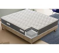 Colchón viscoelástico Luna con base de muelles y 11 zonas de descanso: 100 x 190 cm