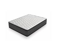 DAGOSTINO Home - Colchón Viscoelástico Cesar 160x200 | Altura 30 cm | Firmeza Alta H3 | Soporte Ergonómico Premium | Reversible | Oeko-Tex | Blanco, Negro y Gris