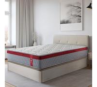 Colchón viscoelástico reversible 140x200 cm Sienna - Altura +/- 30 - Firmeza Media - Dos caras Idénticas - Espuma viscoelástica con trazas de cabono y partículas de gel - Estructura multicapas