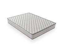 DAGOSTINO Home - Colchón Viscoelástico Los Angeles 140x190 cm | Altura 20 cm | Firmeza Alta y Soporte Ergonómico | Reversible Invierno/Verano | Núcleo de Alta Densidad | Certificado Oeko-Tex | Blanco