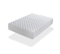 Colchón viscoelástico, reversible (cara invierno/verano), transpirable y blanco, altura 20 cm. los angeles