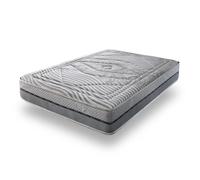 SonnoMATTRESS Colchón Viscografeno Dual Vintage HR 135x190x30cm - Firmeza Alta, Termorregulador e Ionizante, Confort Premium y Diseño Vintage