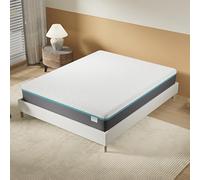 Colchón YPSILON «equilibrado» 90x190 cm- Tecnología Híbrida: Látex Natural y Espuma Viscoelástica de Memoria- G. 28 cm- Soporte Tónico y REPARADOR- Certificado SANITIZED (Antibacteriano / Antiácaros)