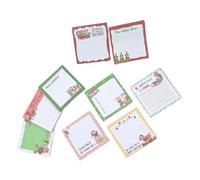 Colchones de notas de Navidad a granel Ninepack de papel permanente para oficina, escritorio, aula, regalo, blocs de notas de vacaciones
