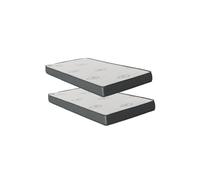 Colchones pack 2 viscoelástico 90x200x20/90x190x20 190 cm