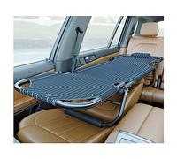 Colchones para Coches No Inflables, Camas De Viaje Plegables, Camas De Camping Al Aire Libre, Fáciles De Limpiar, para Asientos Traseros En La Mayoría De Los Coches (Color : Negro, S : 163x56)