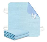 Colchones para personas mayores, reutilizables, cubrecolchón senior lavable, almohadilla de tabla de transferencia con asa, protector de colchón, acolchado para cama postrada, transferencia, nueva