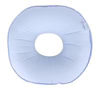 Colchoneta antiescaras XL azul de algodón para pacientes ancianos