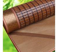 Colchoneta Bambú Para Cama Verano Colchón Plegable Suave Para Aire Acondicionado Para Cama Individual Doble Matrimonial Tamaño Queen O King Doble Cara Para Verano Refrescante, Para El Hogar(180*220cm)