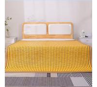 Colchoneta de bambú para dormir de verano, portátil, plegable, para camas individuales/dobles, refrescante y refrescante, alfombra de verano de bambú de carbón (color: tamaño A)