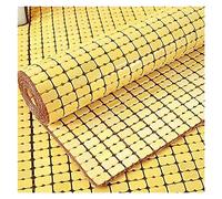 Colchoneta de bambú refrescante para dormir de verano, portátil, plegable, para la familia, 71 x 79 pulgadas, transpirable, ligera, para un sueño cómodo, ideal para climas cálidos