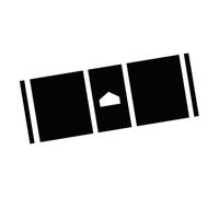 Colchoneta De Bateo De BéIsbol Tapete de béisbol for bateo, Almohadilla Ejercicio for Interiores y Exteriores, Equipo práctica for Entrenar a Amigos del sóftbol(Black)