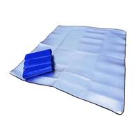 Colchoneta de Camping Impermeable Varios tamaños, Aluminio y Espuma EVA, Plegable, for Playa Picnic para Viajes y Actividades al Aire Libre(200x200cm)