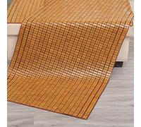 Colchoneta de dormir de bambú refrescante, plegable, transpirable, para verano, cómoda, para sofá y silla de oficina, 50 x 200 cm