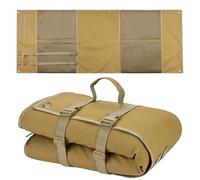 Colchoneta de dormir para acampar, portátil, plegable, para entrenamiento al aire libre, senderismo, playa, viajes, manta de ligera y compacta para adultos, niños, mujeres, amigos, familia