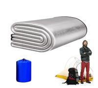 Colchoneta de dormir para acampar y playa, funcional y elegante, lámina de aluminio, versátil, impermeable, plegable, para viajes al aire libre, senderismo, multiusos, para uso en interiores y