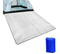 Colchoneta de dormir para camping, 2 x 2 m, impermeable, aislada | Colchón grande de camping para dormir para mochileros al aire libre, caza, aventura, tienda de campaña, playa, picnic, césped