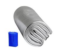 Colchoneta de dormir para camping, 2 x 2 m, impermeable, aislada | Colchón grande de camping para dormir, para senderismo, mochilero, caza, aventura, tienda de campaña, playa, picnic, viajes