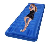 Colchoneta de dormir para mochileros | Colchón inflable para exteriores - Suministros de tienda de campaña resistentes al desgaste, cómodo equipo de mochilero para senderismo