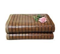 Colchoneta de dormir plegable de bambú refrescante transpirable y aislada para el hogar, la escuela, dormitorio, ideal para todas las edades, solución de ropa de cama portátil de verano