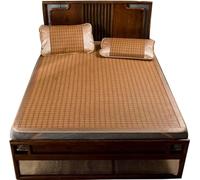 Colchoneta de dormir plegable de ratán, transpirable, para un sueño refrescante, resistente al sudor, perfecta para climas cálidos y viajes