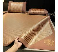 Colchoneta de dormir plegable, seda de hielo de doble cara, diseño transpirable para comodidad en climas cálidos y refrigeración de la cama