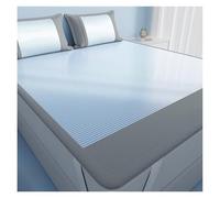 Colchoneta de dormir refrescante, almohadilla de seda de hielo transpirable para mayor comodidad y refrigeración, diseño plegable para dormitorio y uso doméstico