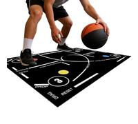 Colchoneta de Dribbling de Baloncesto - Equipo de Entrenamiento para Deportes con Pelota - Zonas de Pisada para Práctica de Baloncesto | Para Jugadores Adultos Equipos Escolares Entusiastas Del Fitnes