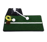 Colchoneta de, Herramienta de Entrenamiento para Swing de Madera e Hierro, Putting Mat al Aire e Interior, Accesorio para Práctica de con Diseño Realista