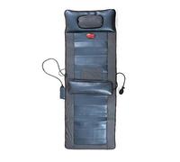 Colchoneta de masaje con calor: masaje vibratorio de cuerpo completo para aliviar dolores y molestias, dolor de espalda superior e inferior, calor calmante activado por presión.