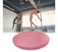 Colchoneta De Pole Dance De 59", Estera Plegable Y Portátil Para Pole Dance, Colchoneta Gruesa De Seguridad Para Principiantes, Fitness, Gimnasia, Estudio En Casa Y Yoga(Light Pink,59"x3.97")
