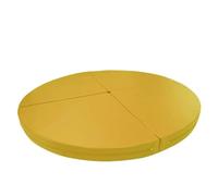Colchoneta de Pole Dancing Cojín de baile aéreo, protector espuma suave, plegable, impermeable, poliestireno, for el hogar(Yellow,150x5cm)