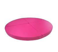 Colchoneta de Seguridad para Pole Dance Cojín de baile aéreo, protector espuma suave, plegable, impermeable, poliestireno, for el hogar(Pink,120x5cm)