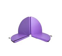 Colchoneta de Seguridad para Pole Dance Esterilla de Baile Plegable portátil for Mujer, colchoneta Yoga, Pilates, Fitness, Entrenamiento Fuerza, for, Gimnasio en casa(Purple)