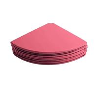 Colchoneta de Seguridad para Pole Dance Esterilla de Yoga Plegable, Ligera y práctica, Ideal for Estudios Pilates Baile en Barra(Rose Red)